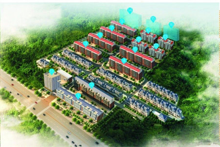 焦村社区2室2厅1卫32万80m2毛坯房带南向车库